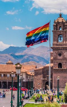 Ciudad de Cusco desde El Salvador