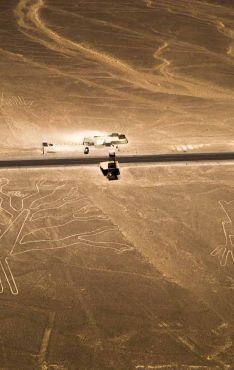 Lineas de Nazca desde El Salvador