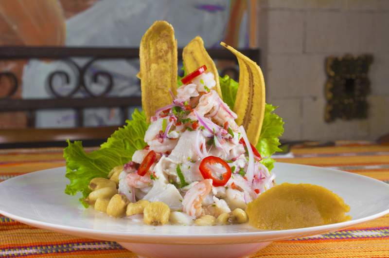 Ceviche en Perú desde El Salvador